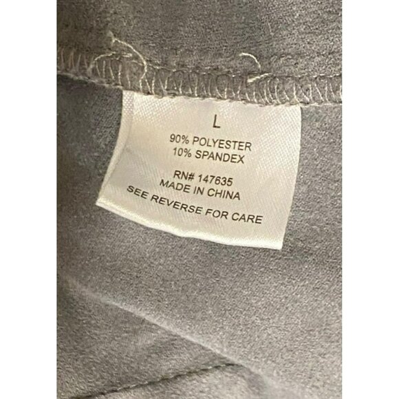 Romeo + Juliet Couture Jacket Womens Medium/Large Grey Sueded Soft Deconstructed - Picture 5 of 8